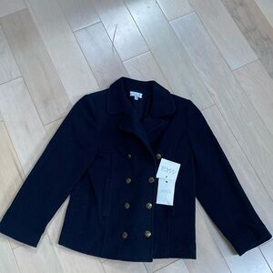 MAGIL girls wool cashmere pea coat made in Italy